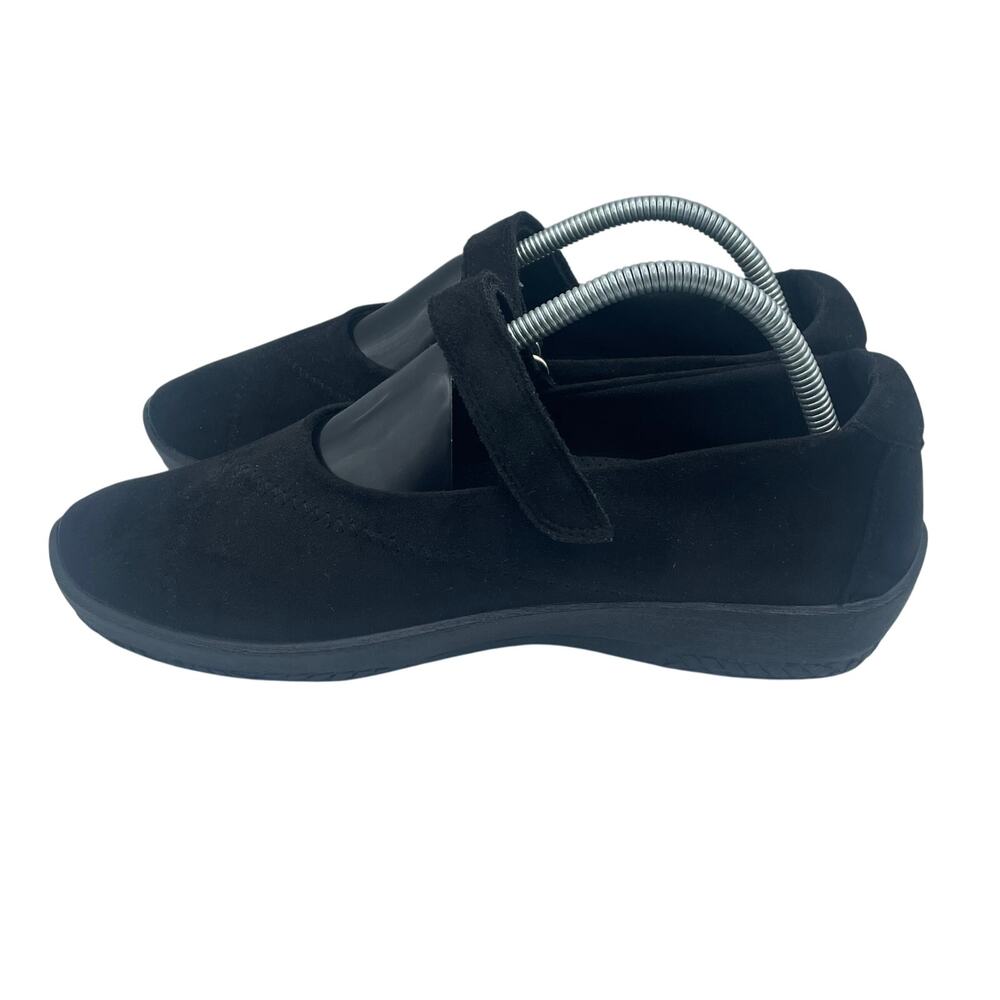 Arcopedico L18 Mary Jane Black Shoes Suede Comfort LightWeight Womens 42 10